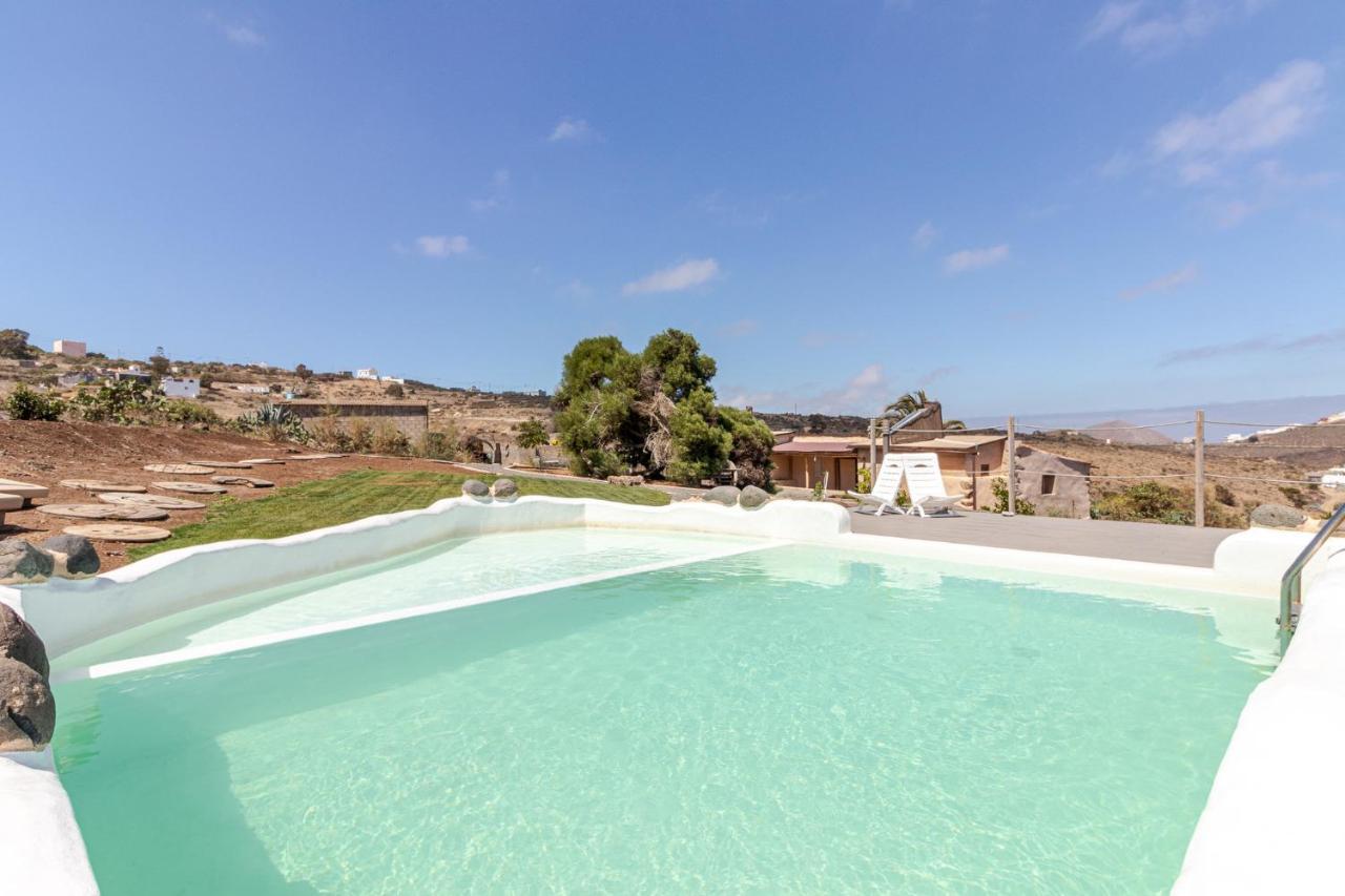 Vila Flatguest Charming House + Pool + Terrace + Views Santa Maria de Guia de Gran Canaria Exteriér fotografie